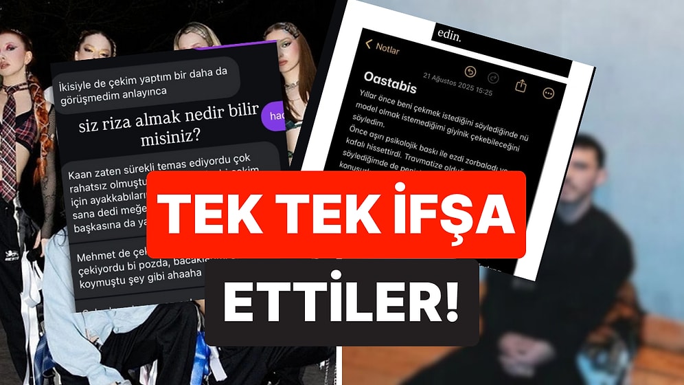 Fotoğrafçı, Besteci ve Daha Fazlası... Sektördeki Kadınlar Kendilerini Taciz Eden Kişileri Tek Tek İfşa Etti
