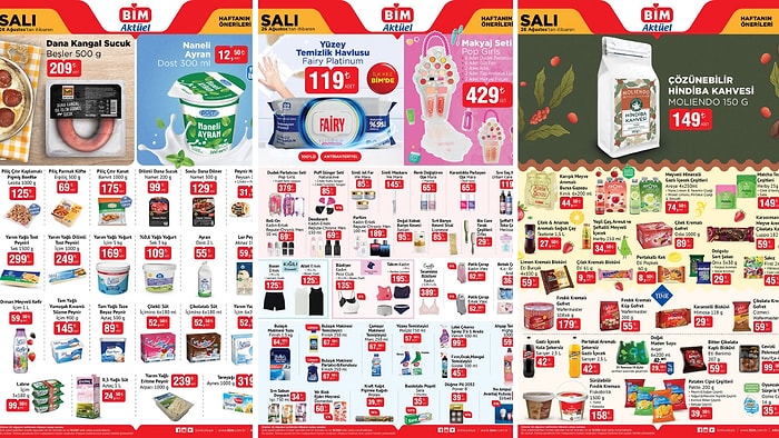 26 Ağustos 2025 BİM Aktüel Haftanın Önerileri Kataloğu