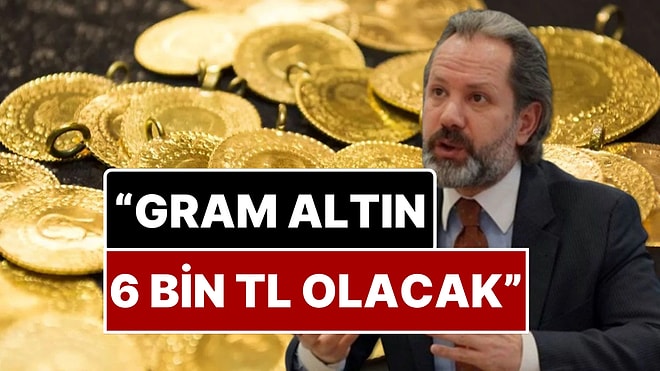 İslam Memiş Altın Fiyatları İçin Beklentisini Açıkladı: "Gram Altın 6 Bin TL Olacak”