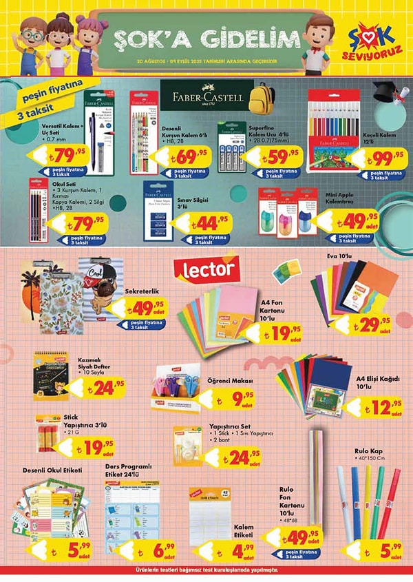 Faber Castell Desenli Kurşun Kalem 6'lı 69,95 TL