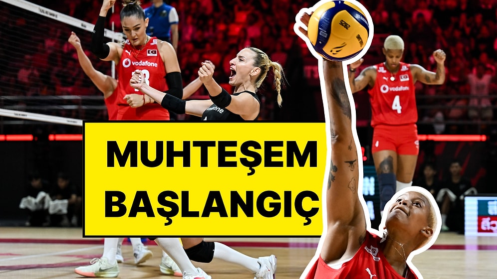Filenin Sultanları’ndan Muhteşem Başlangıç: Dünya Voleybol Şampiyonası’na Galibiyetle Başladı
