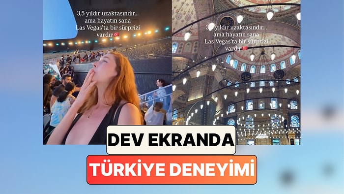 Bir Türk, Las Vegas’taki Dünyanın En Büyük LED Küresi’nde Yaşadığı Türkiye Deneyimini Paylaştı