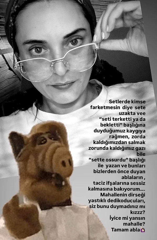 Aslıhan Gürbüz'ün o paylaşımı:
