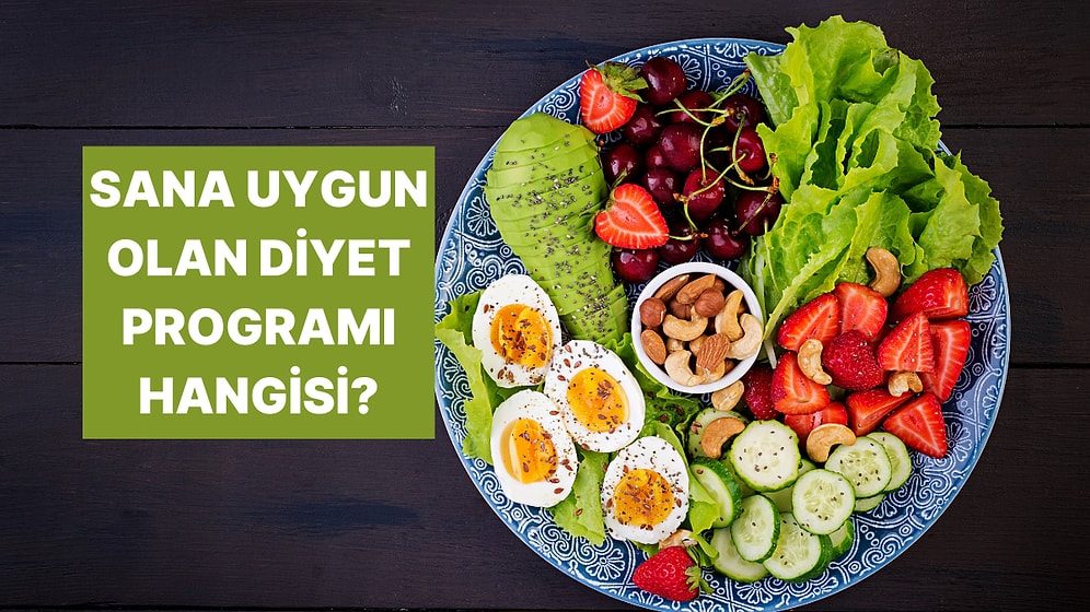 Sana En Uygun Diyet Hangisi? Testi Çöz ve Öğren!