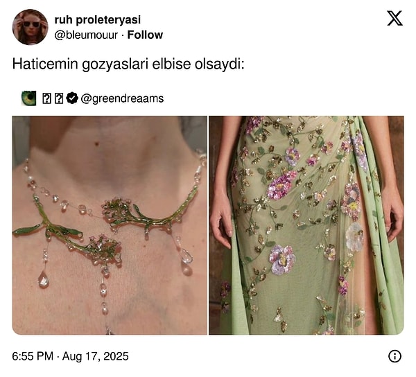Bunu da giyebilirmiş yalnız.