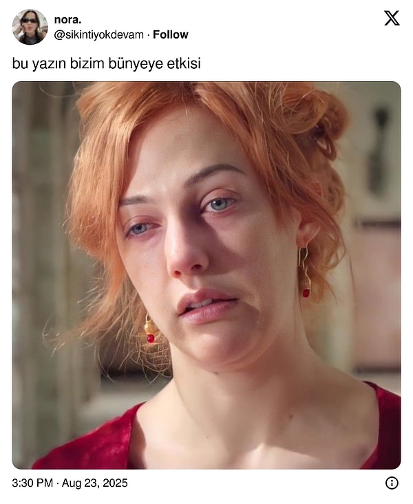Temmuz bende de böyle bir hasar bıraktı.