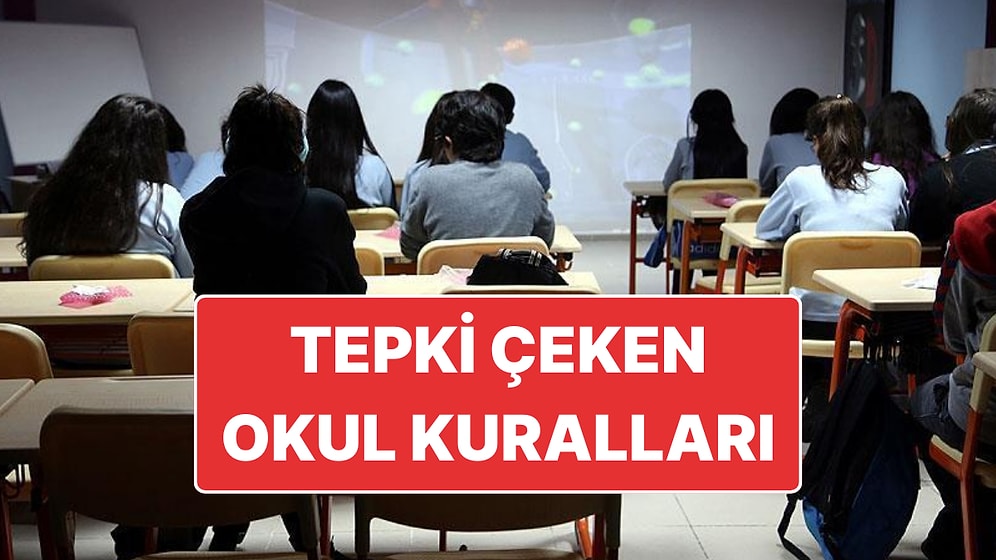 Turgut Özal Anadolu Lisesi’nde İlginç Kurallar: "Kız Öğrenciler Serviste Ön Koltuğa Kesinlikle Oturmayacak"
