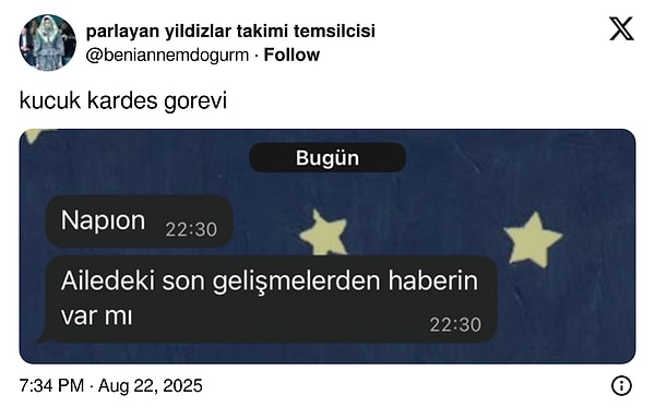 Babaanne ziyaret edilmiş.