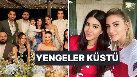 Milli Futbolcular İrfan Can Kahveci ve Ozan Tufan'ın Eşleri Rojin ve Gözde Bozuştu