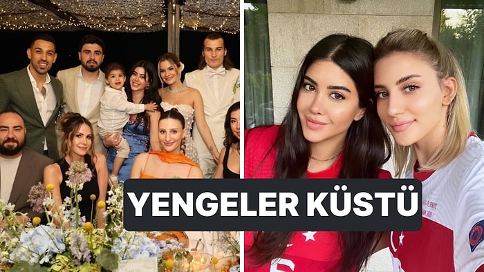 Milli Futbolcular İrfan Can Kahveci ve Ozan Tufan'ın Eşleri Rojin ve Gözde Bozuştu