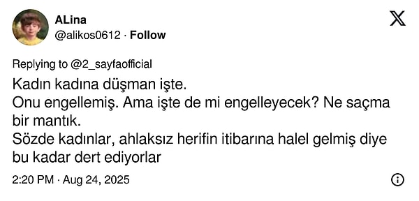 Sonra da tepkilere bakalım. 👇️
