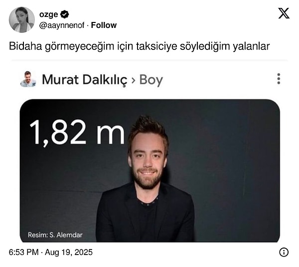 Gerçek boyunu bilen var mı?