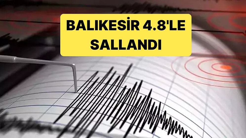 Balıkesir Sındırgı'da Bir Kez Daha 4.8 Şiddetinde Deprem Meydana Geldi