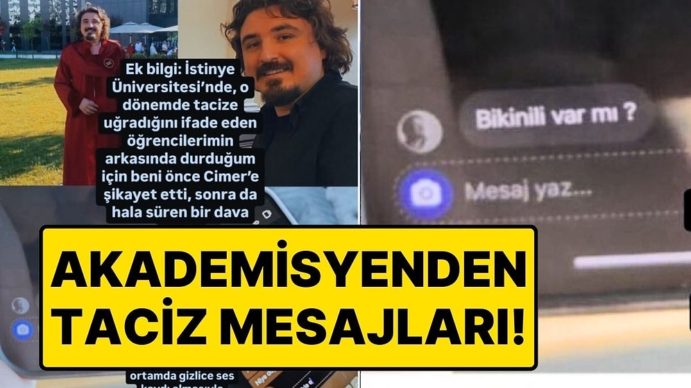 Taciz İddiaları Gündemde: Akademisyen Cahit Üstün’ün Kız Öğrencilere Attığı Mesajlar İfşa Edildi