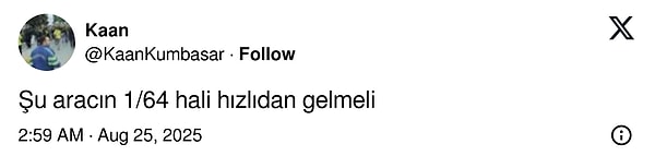 Siz bu aracı nasıl buldunuz?
