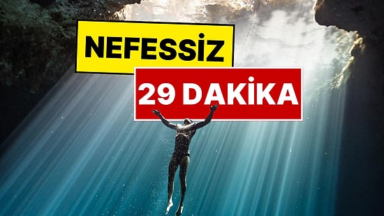 Suyun Altında Nefesini 29 Dakika Tutan Hırvat Yüzücü Guinness Dünya Rekorunu Kırdı