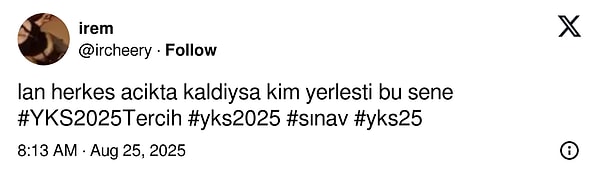 "Kimse yerleşemediyse, kimler yerleşti?" diye düşünmemek elde değil.