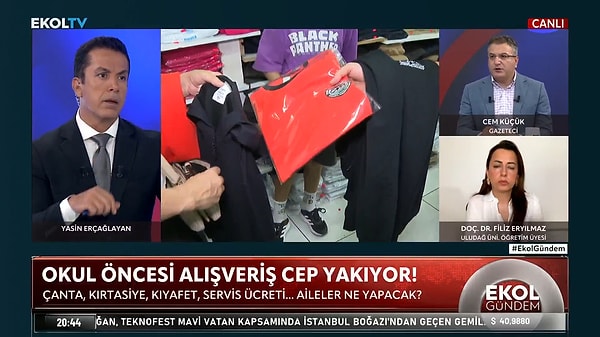 Devlet okullarında bağış adı altında alınan kayıt ücretlerini gazeteci Cem Küçük de ifşa etti.
