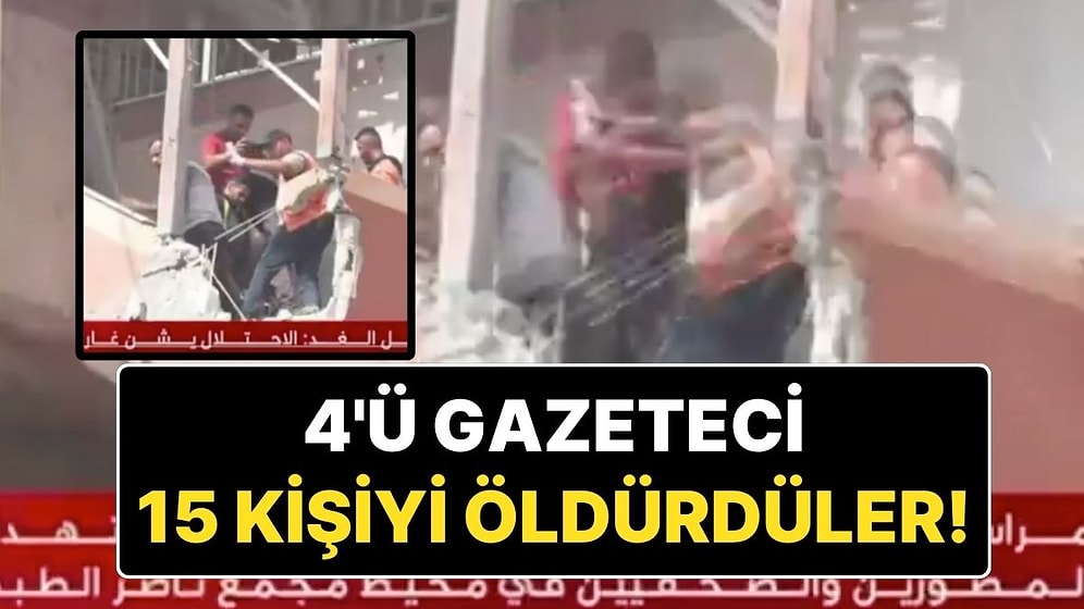 İsrail, Gazze'nin Güneyindeki Nasır Hastanesi'ni Vurdu! 4'ü Gazeteci 15 Kişi Hayatını Kaybetti