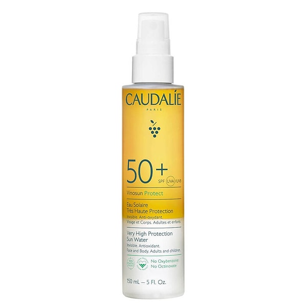 3. Caudalie Vinosun Protect Spf 50 Güneş Suyu