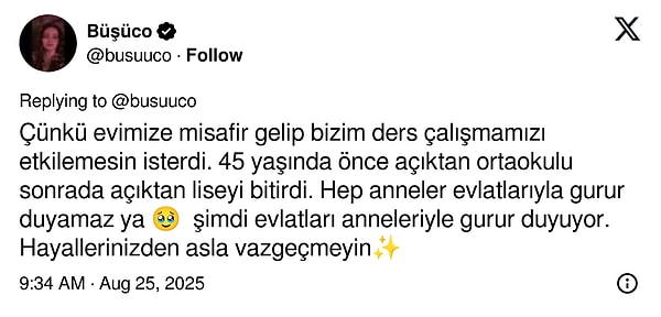 Kullanıcının bu hikayesine yorumlar gecikmedi.
