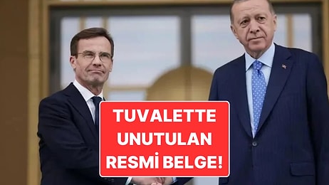 İsveç’te Gündem Havaalanı Tuvaletinde Unutulan Gizli Türkiye Belgesi: "Güvenlik Açığı Oluşturmadı"