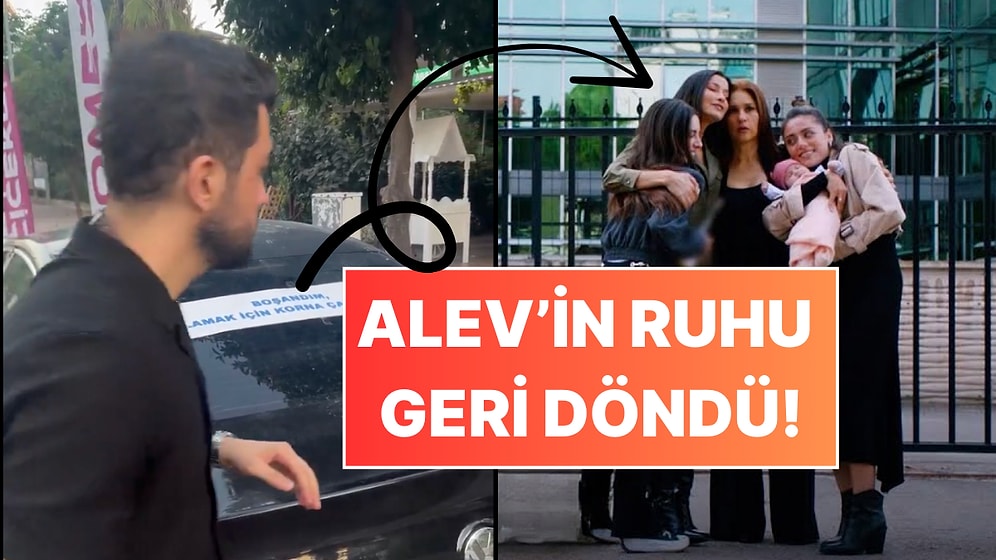 Kızılcık Şerbeti Alev Sen misin? Arabasına "Boşandım, Kutlamak İçin Kornaya Basabilirsiniz" Yazan Sürücü