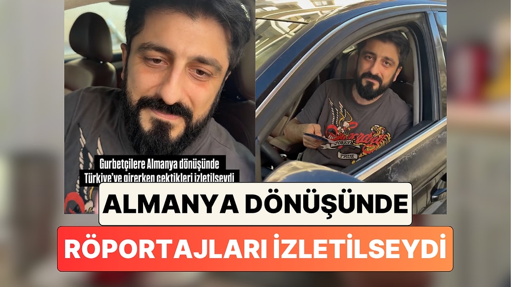 Mahsun Karaca Gurbetçilerin Sokak Röportajlarında Yaptıkları Yorumları Tiye Aldı