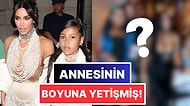Annesinin Boyuna Yetişmiş: Kim Kardashian'ın İlk Göz Ağrısı North West Şaşkınlık Yarattı