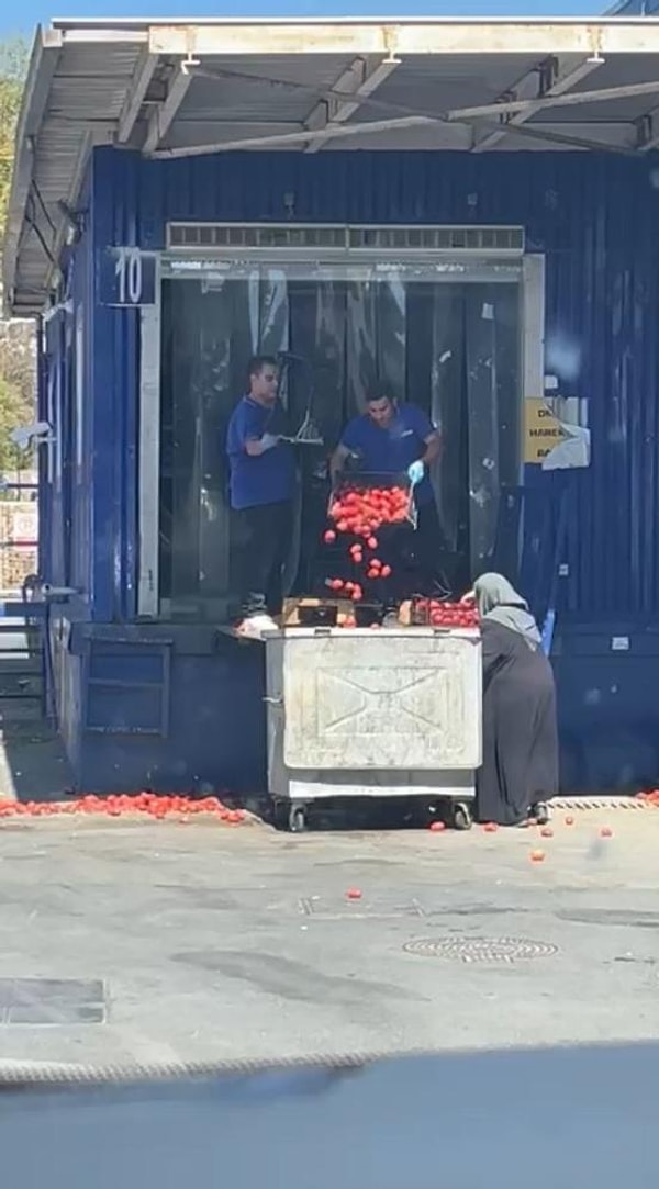Görüntüler, Ataşehir Yenisahra Mahallesi'nde bulunan bir markette kaydedildi.