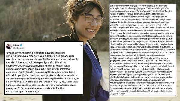 Ünlü sanatçı, bu tür olayları anlattığında çevresinden beklediği desteği göremediğini, hatta kimi zaman suçlayıcı tepkilerle karşılaştığını ifade etti.