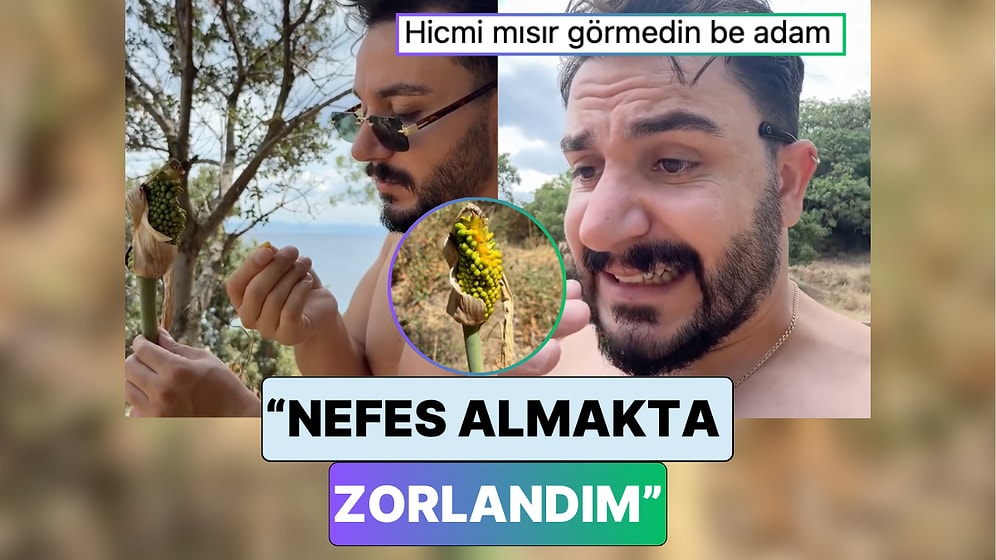 Doğada Yürüyüş Yaparken Hiç Bilmediği Bir Bitkinin Tadına Bakan Adam Başına Gelenleri Anlattı