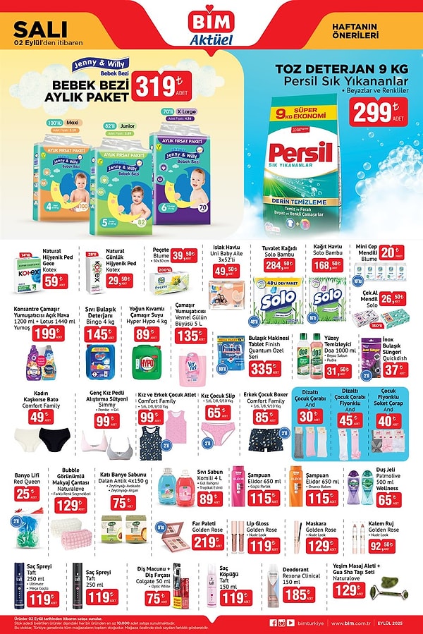 Jenny & Willy Bebek Bezi Aylık Paket 319 TL