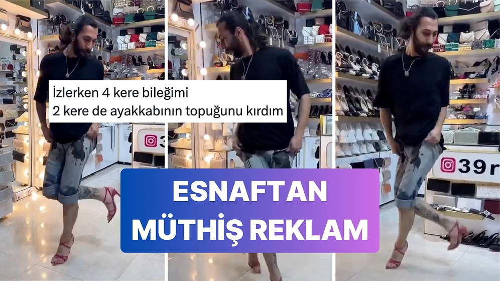 Topuklu Ayakkabı Satan Bir Esnaf, Ürünlerinin Kalitesini Kanıtlamak İsterken Dansçılara Taş Çıkarttı