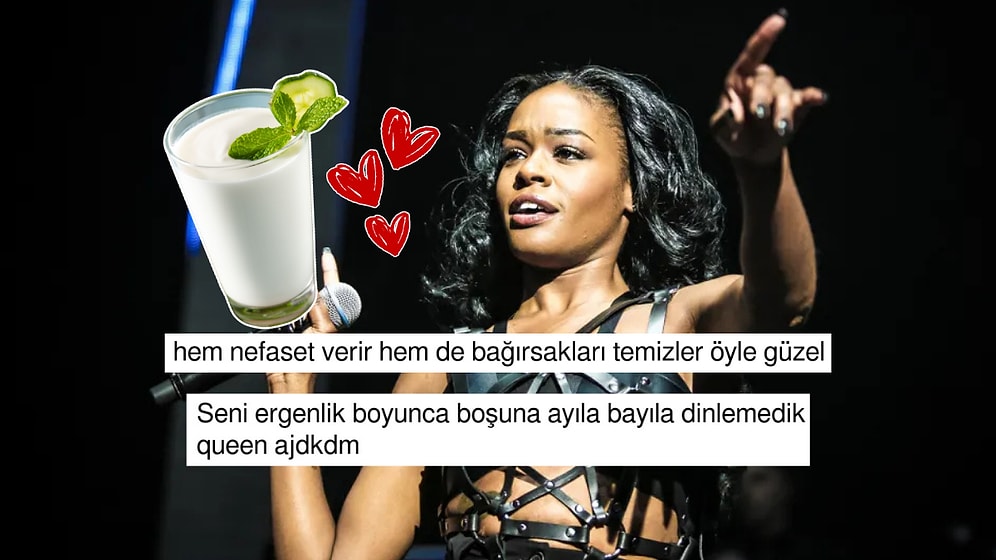 "Ablam Biliyor İşini": İlk Defa Ayranla Tanışan Amerikalı Rapçi Azealia Banks, Ayran Coşkusuyla "Aferin"i Aldı
