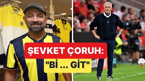 Benfica-Fenerbahçe Maçında Jose Mourinho, Fanatik Fenerbahçeli Şevket Çoruh'u Çıldırttı