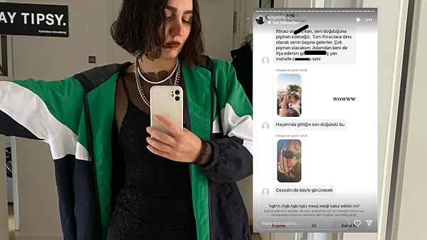 Bu olaylar yankılanırken, ifşaları paylaşan Tuluğ Özlü, ölüm tehdidi aldığını açıkladı.