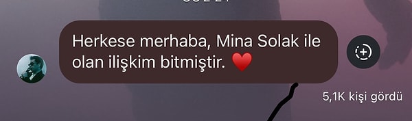 Son olarak hem Daldal hem de Solak'tan "Ayrılık" açıklaması geldi.