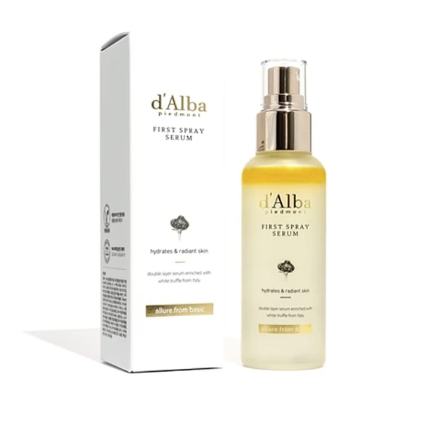 d'Alba White Truffle First Spray Serum Vegan