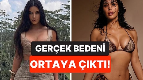 Yıllardır Yalan Söylüyormuş! Kim Kardashian'ın Gerçek Bedeni Ortaya Çıktı
