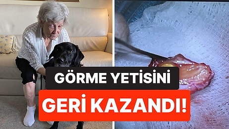 75 Yaşındaki Kadın, Dişinden Yapılan Lensle Görme Yetisini Yeniden Kazandı