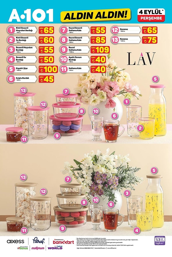 Kapaklı Şişe 100 TL