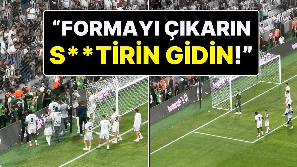 Beşiktaş Taraftarı, Konferans Ligi'ne Kalamadan Elenen Futbolculara Küfür Etti