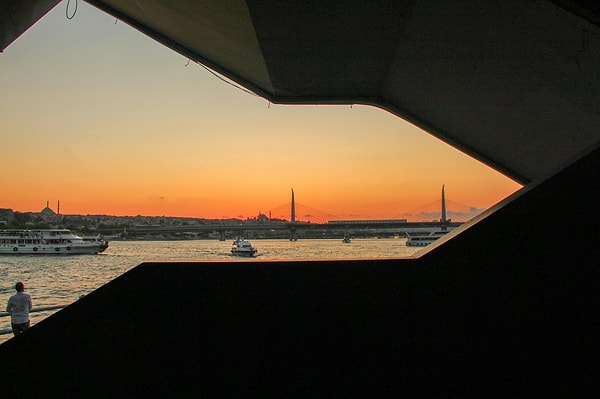 1. Galata Bridge: Sunset in the Heart of the Golden Horn