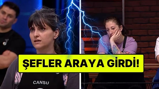 Demediğini Bırakmadı! MasterChef'te İrem ve Cansu Arasında Büyük Kavga Çıktı