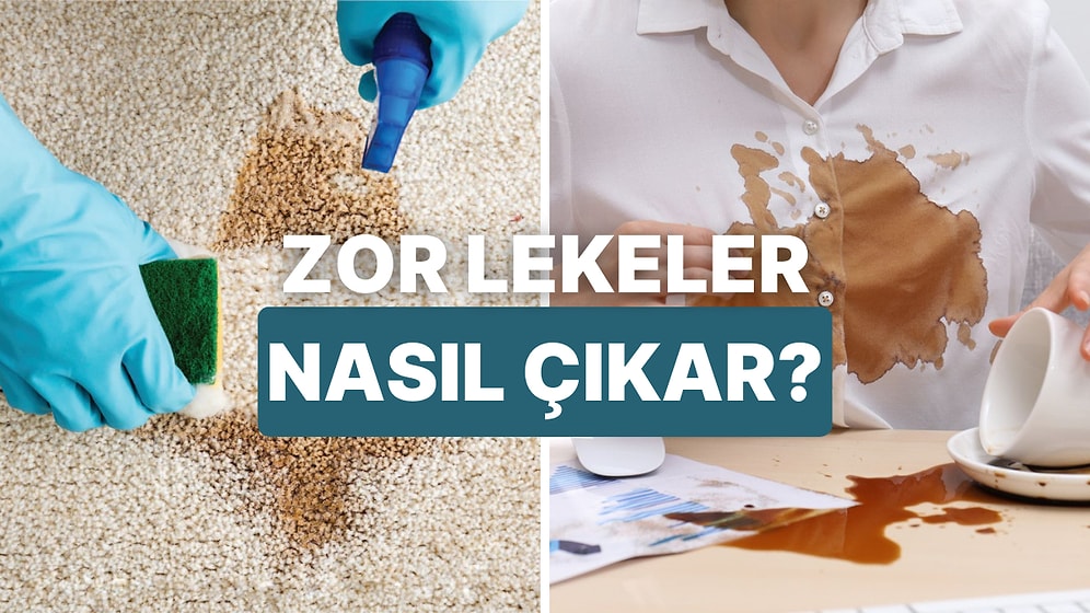 Kaydedin Lazım Olur! Hangi Leke Nasıl Çıkar?