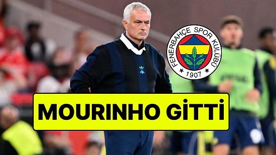 Fenerbahçe, Teknik Direktör Jose Mourinho ile Yollarını Ayırdı