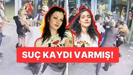 "Bana Yumruk Attı" Genç Rapçiler Lil Zey ve Aisu Etkinlik Çıkışı Birbirine Girdi