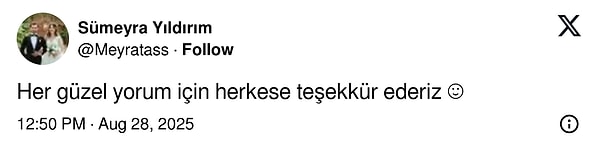 Önce içeriğin sahibi yorum yaptı.