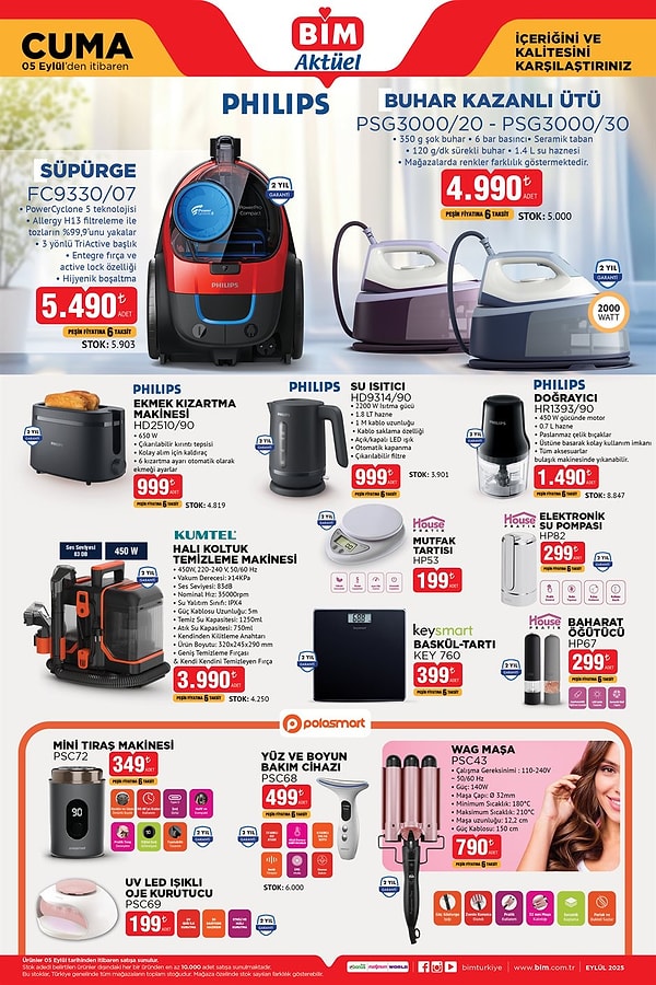 Philips Buhar Kazanlı Ütü 4.990 TL